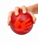 Red Thermal Heat Sensitve Foam Ball
